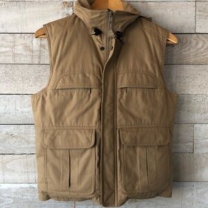Pacific Trail Down Cotton Hooded Puffy Vest